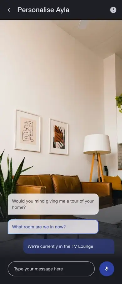 Ayla AI Assistant Alternate View